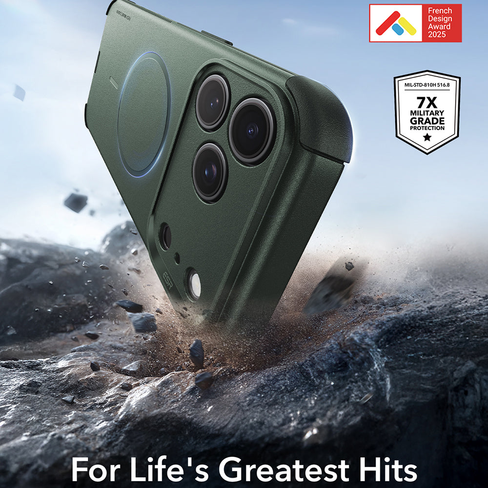 Custodia MagSafe per Apple iPhone 18 Pro / 17 Pro, ESR, Cyber, Verde