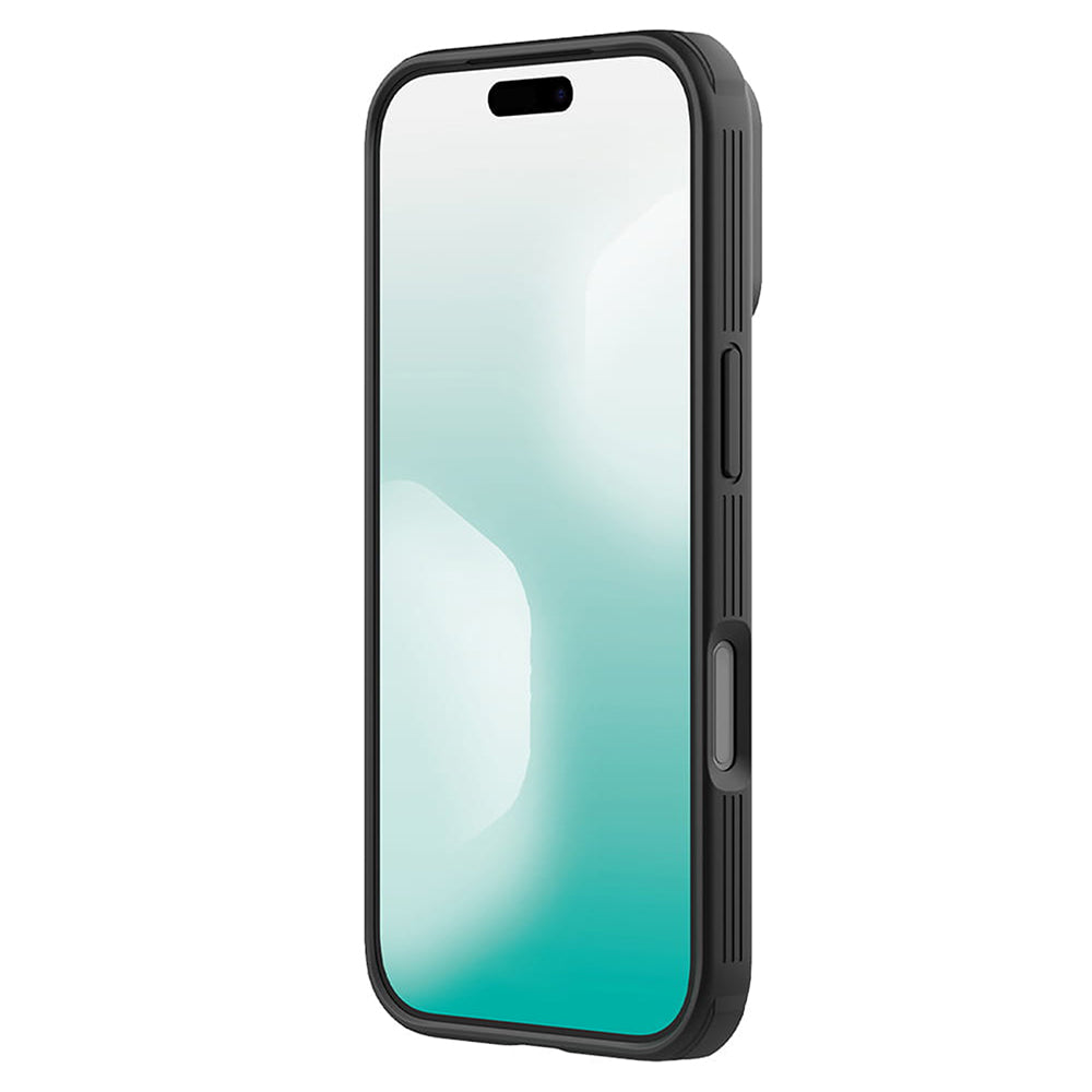 Custodia MagSafe per Apple iPhone 18 Pro / 17 Pro, Nillkin, CamShield Pro, Nero Trasparente