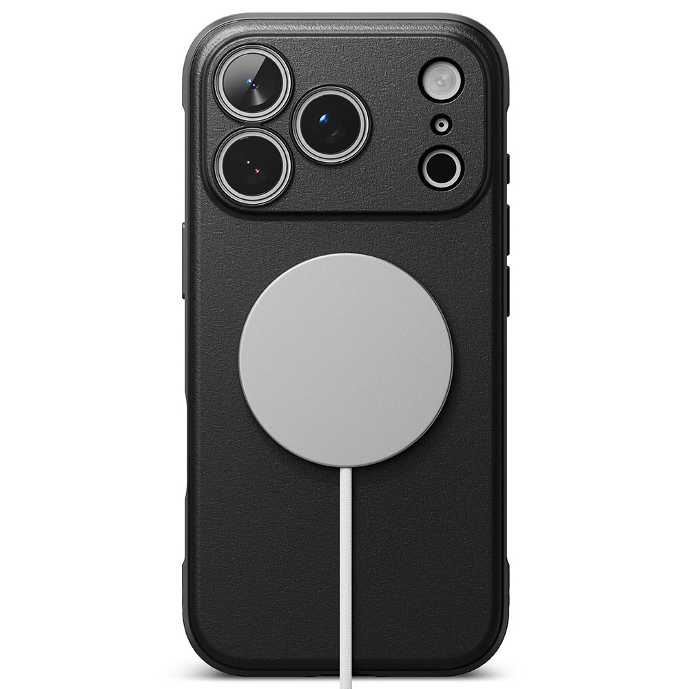 Custodia MagSafe per Apple iPhone 18 Pro / 17 Pro, Ringke, Onyx, Nera