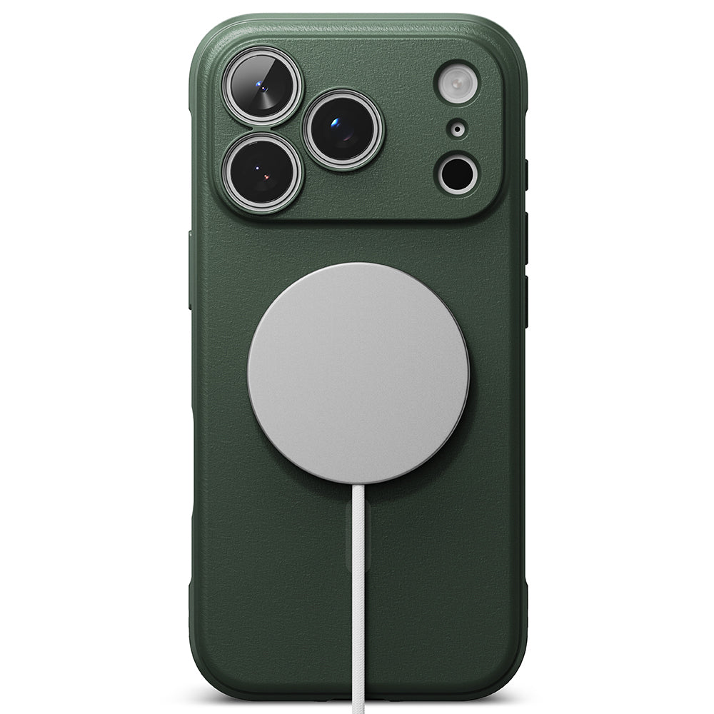 Custodia MagSafe per Apple iPhone 18 Pro / 17 Pro, Ringke, Onyx, Verde Scuro