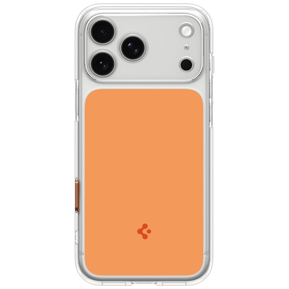 Custodia MagSafe per Apple iPhone 18 Pro / 17 Pro, Spigen, Ultra Hybrid T, Arancione ACS12170
