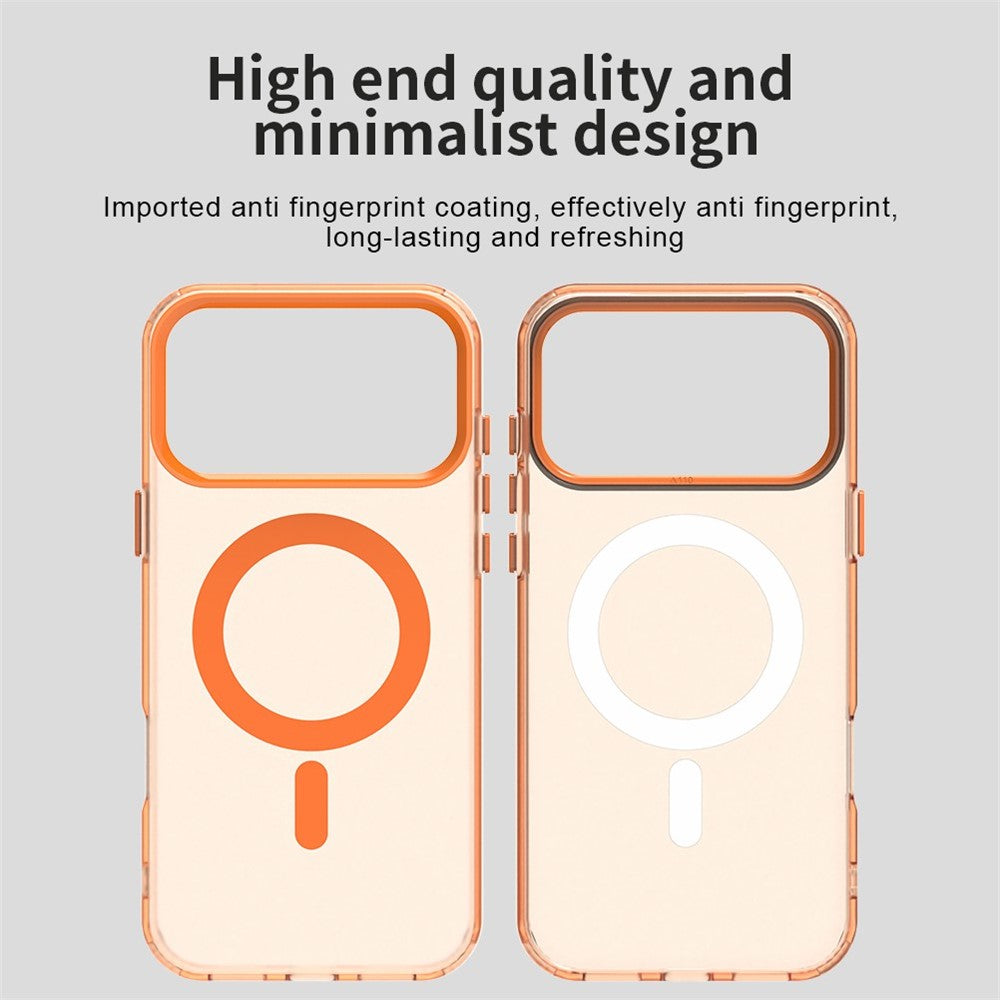 Custodia MagSafe per Apple iPhone 18 Pro / 17 Pro, Techsuit, CandyCase, Arancione