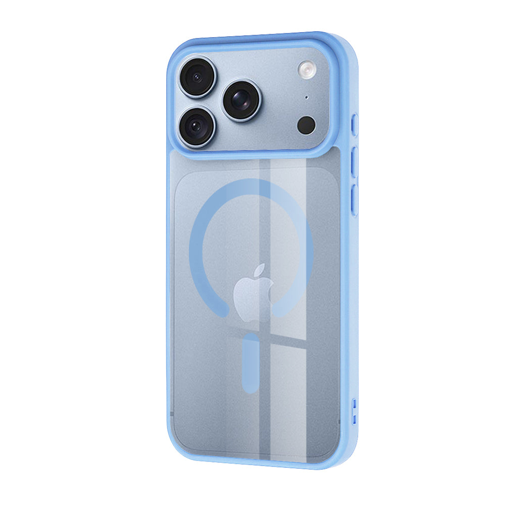 Custodia MagSafe per Apple iPhone 18 Pro / 17 Pro, Techsuit, Pro, Blu
