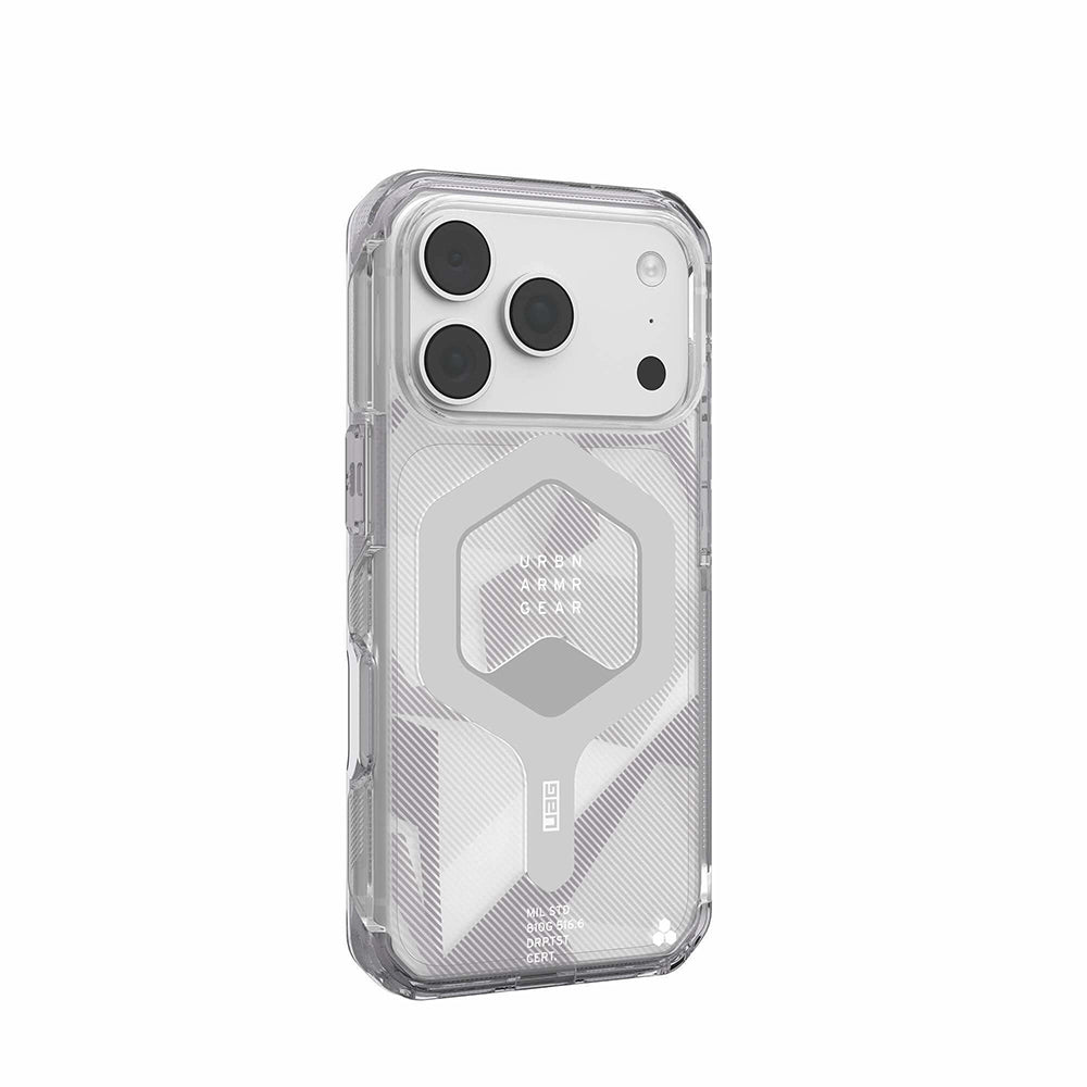 Custodia MagSafe per Apple iPhone 18 Pro / 17 Pro, Urban Armor Gear, Plyo, Argento
