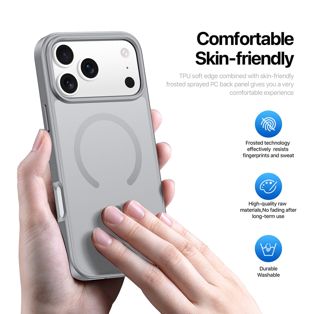 Custodia MagSafe per Apple iPhone 18 Pro Max / 17 Pro Max, DUX DUCIS, Yind, Viola Chiaro