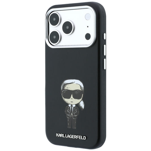Custodia MagSafe per Apple iPhone 18 Pro Max / 17 Pro Max, Karl Lagerfeld, Ikonik Sketch, Nera