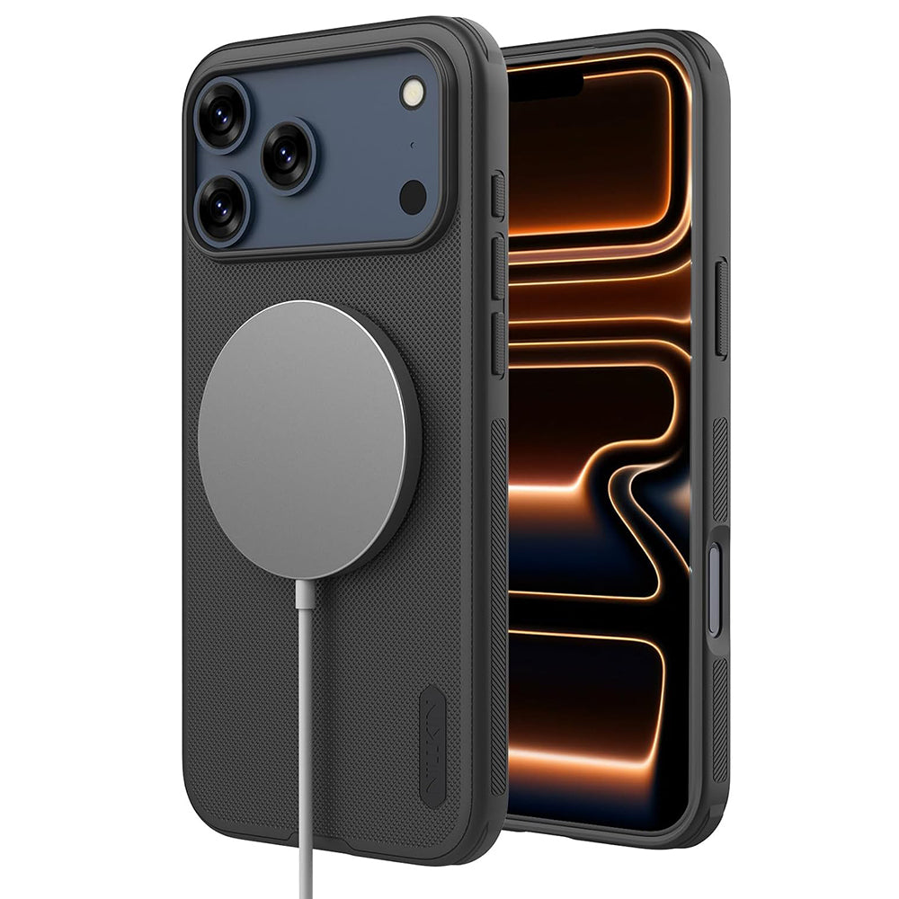 MagSafe Case for Apple iPhone 18 Pro Max / 17 Pro Max, Nillkin, Super Shield Pro, Satin Black