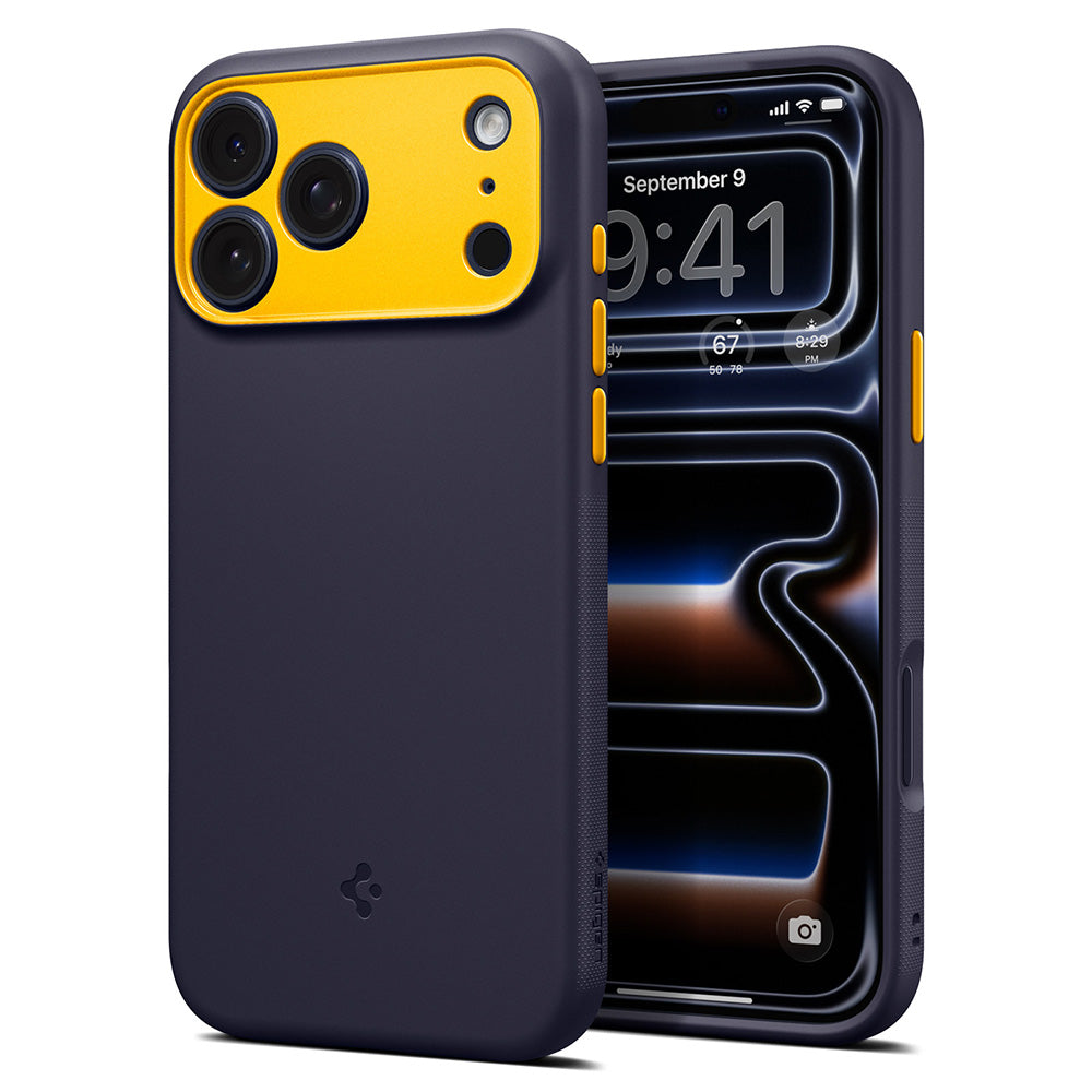 Custodia MagSafe per Apple iPhone 18 Pro Max / 17 Pro Max, Spigen, Caseology Nano Pop, Viola ACS12140