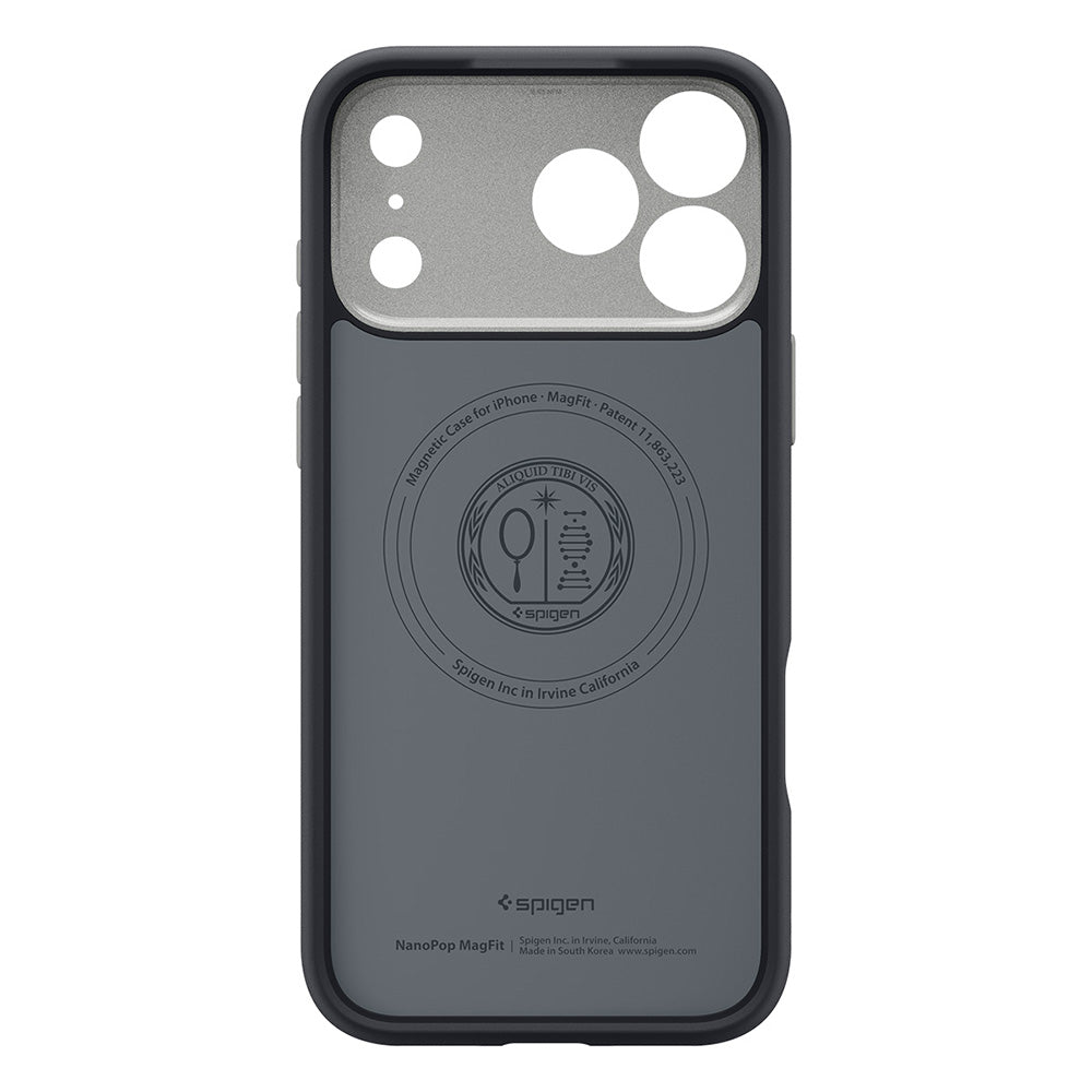Custodia MagSafe per Apple iPhone 18 Pro Max / 17 Pro Max, Spigen, Caseology Nano Pop, Nera ACS12142
