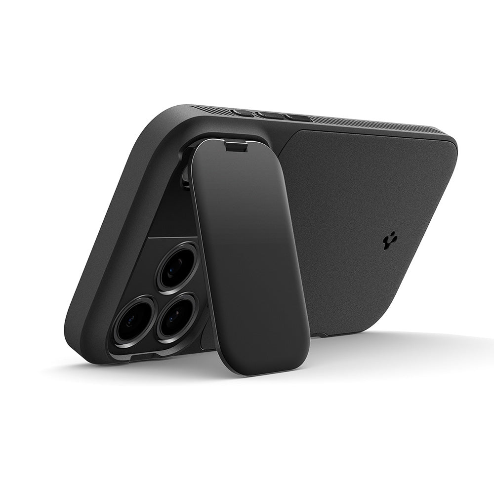Custodia MagSafe per Apple iPhone 18 Pro Max / 17 Pro Max, Spigen, Optik Armor, Nera ACS09900