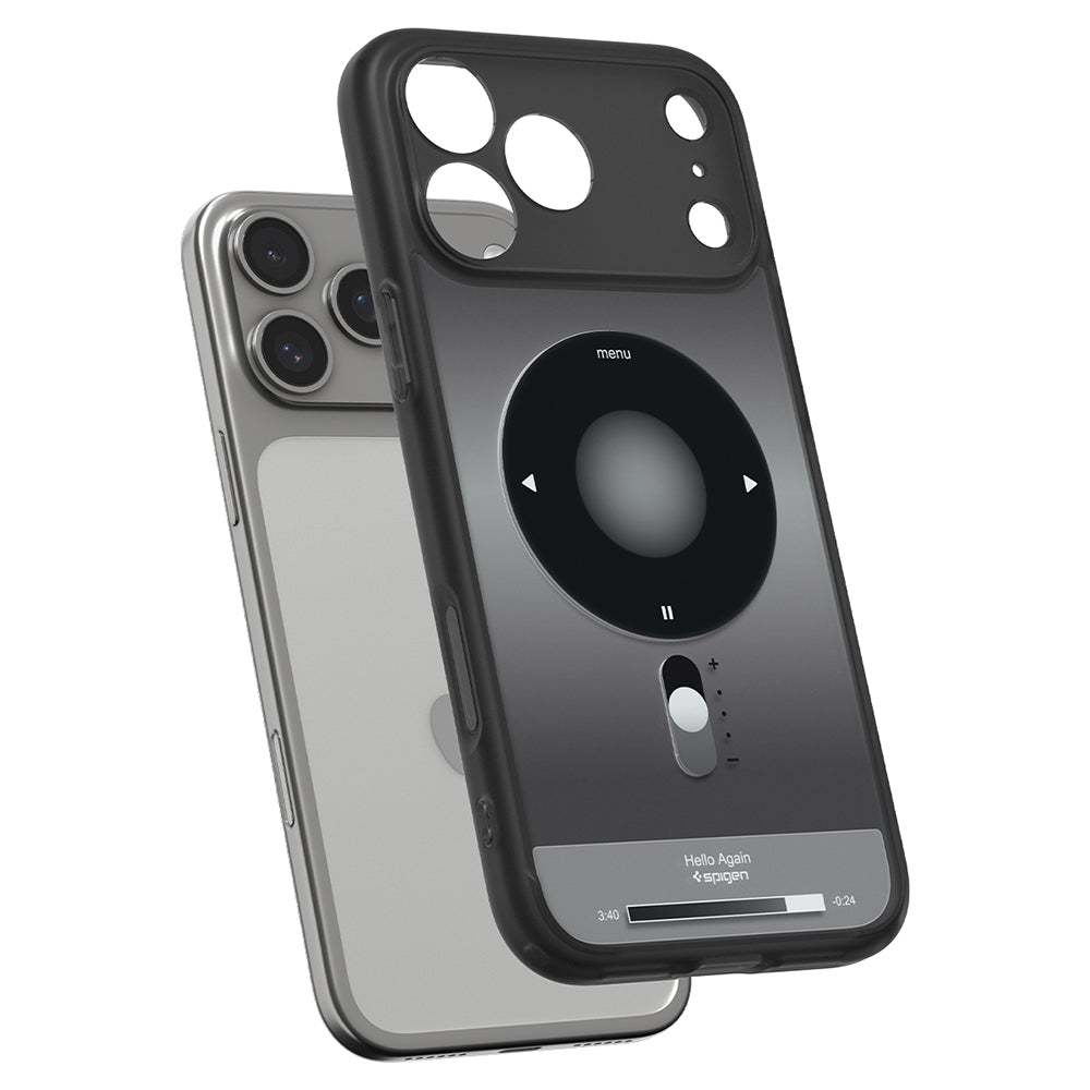 Custodia MagSafe per Apple iPhone 18 Pro Max / 17 Pro Max, Spigen, Ultra Hybrid Classic, Nera ACS12131