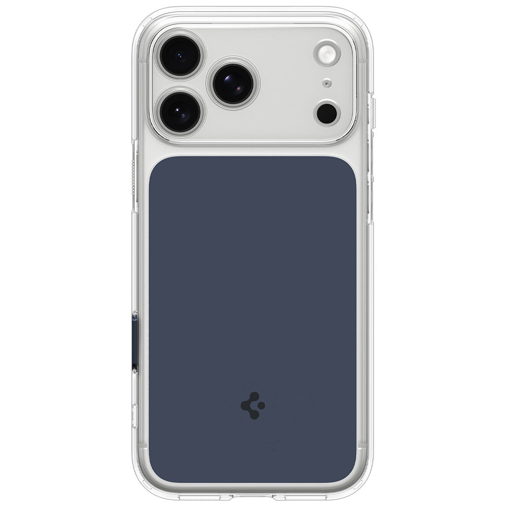 Custodia MagSafe per Apple iPhone 18 Pro Max / 17 Pro Max, Spigen, Ultra Hybrid T, Blu Opaco ACS12135