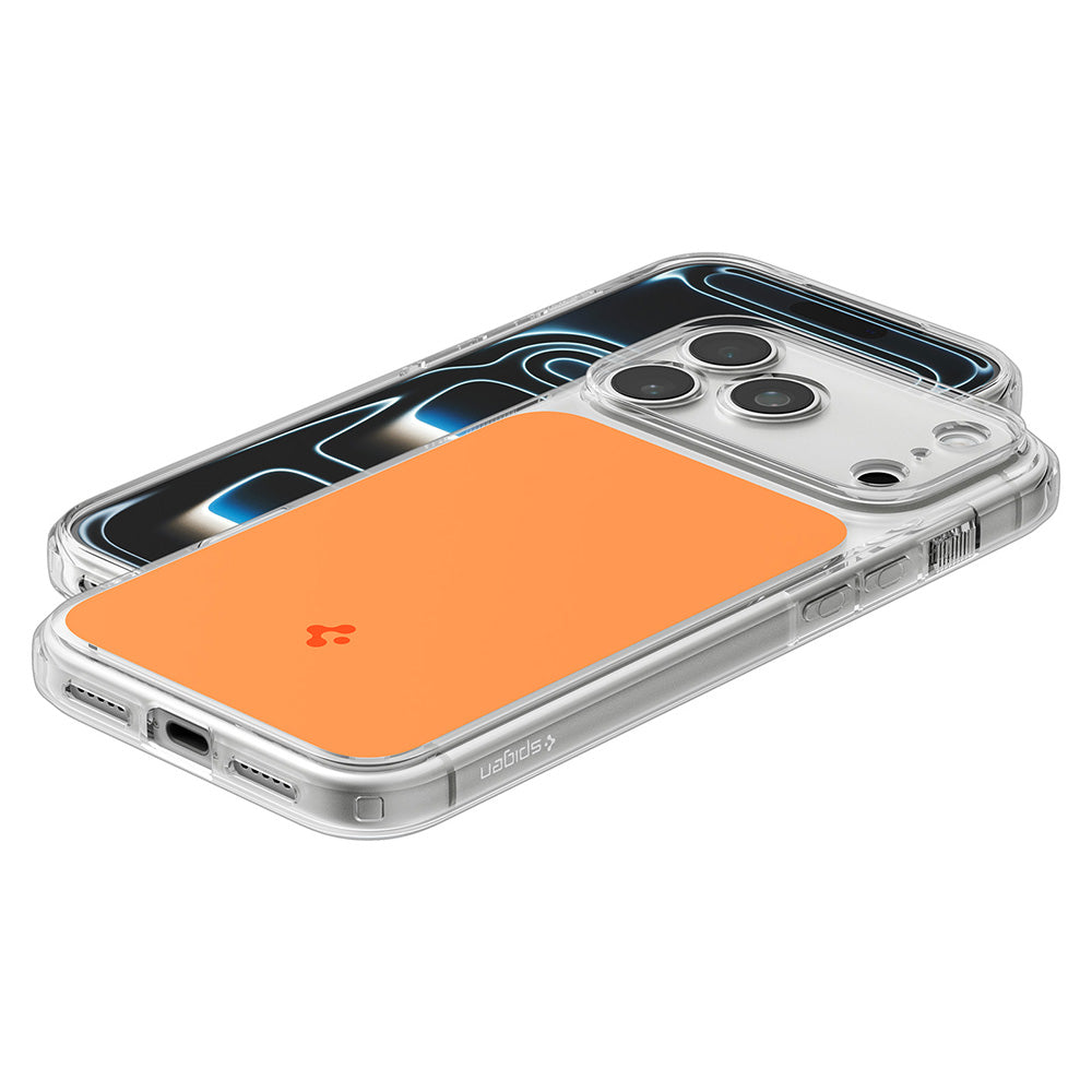 Custodia MagSafe per Apple iPhone 18 Pro Max / 17 Pro Max, Spigen, Ultra Hybrid T, Arancione ACS12133