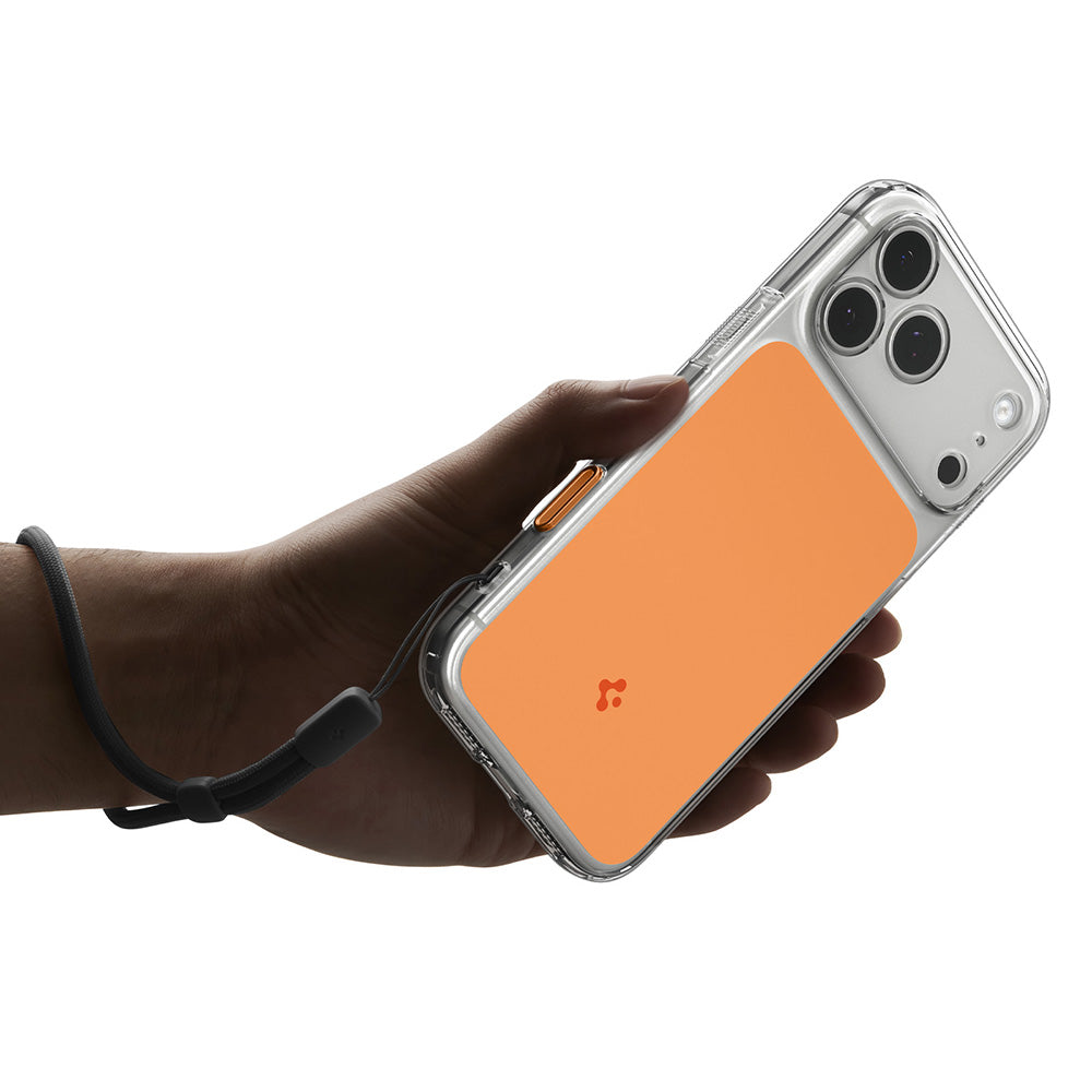 Custodia MagSafe per Apple iPhone 18 Pro Max / 17 Pro Max, Spigen, Ultra Hybrid T, Arancione ACS12133