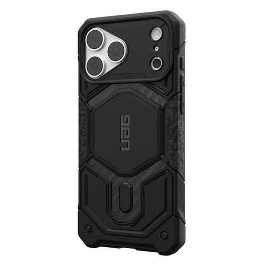 Custodia MagSafe per Apple iPhone 18 Pro Max / 17 Pro Max, Urban Armor Gear, Monarch Pro Carbon, Nera