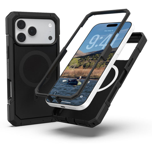 Custodia MagSafe per Apple iPhone 18 Pro Max / 17 Pro Max, Urban Armor Gear, Trooper, Nera