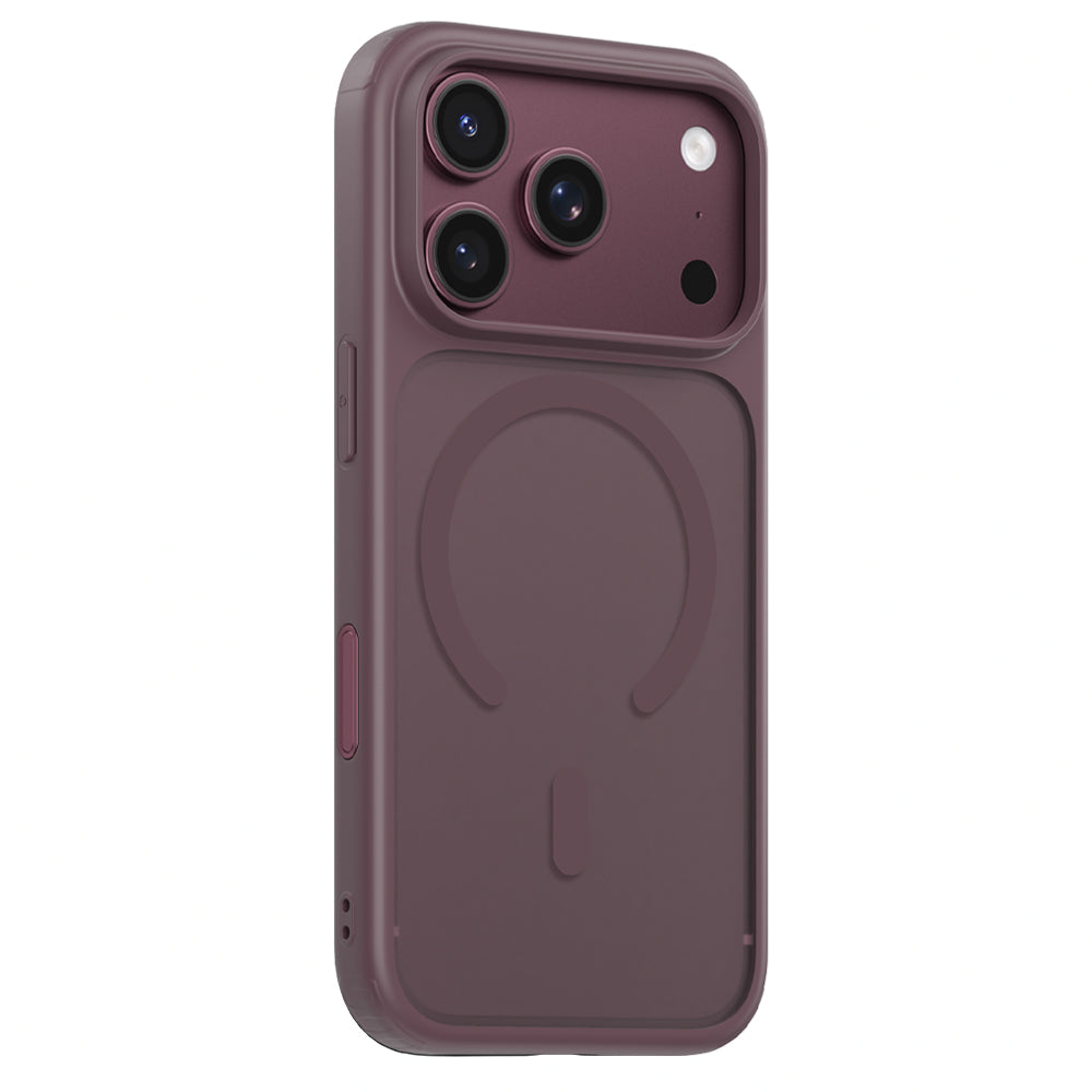 Custodia MagSafe per Apple iPhone 18 Pro Max, Blueo, APE Anti-Drop, bordeaux