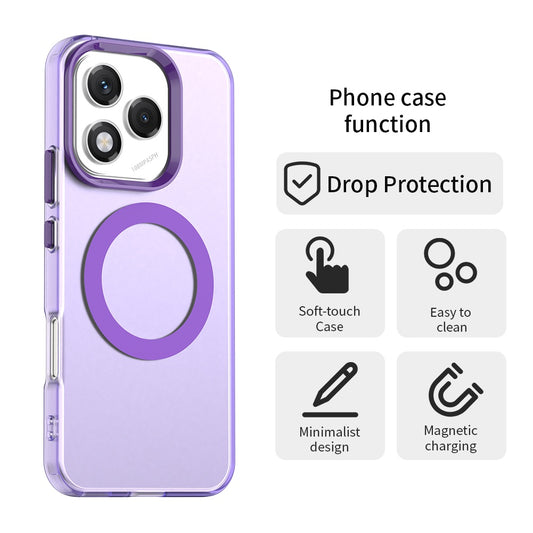 MagSafe Case for Honor 400 Lite, Techsuit, CandyCase, Purple