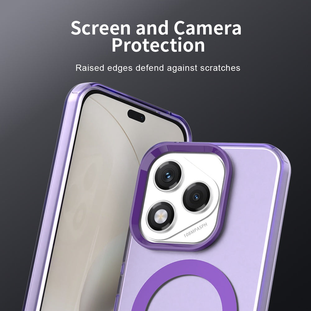 Custodia MagSafe per Honor 400 Lite, Techsuit, CandyCase, Viola