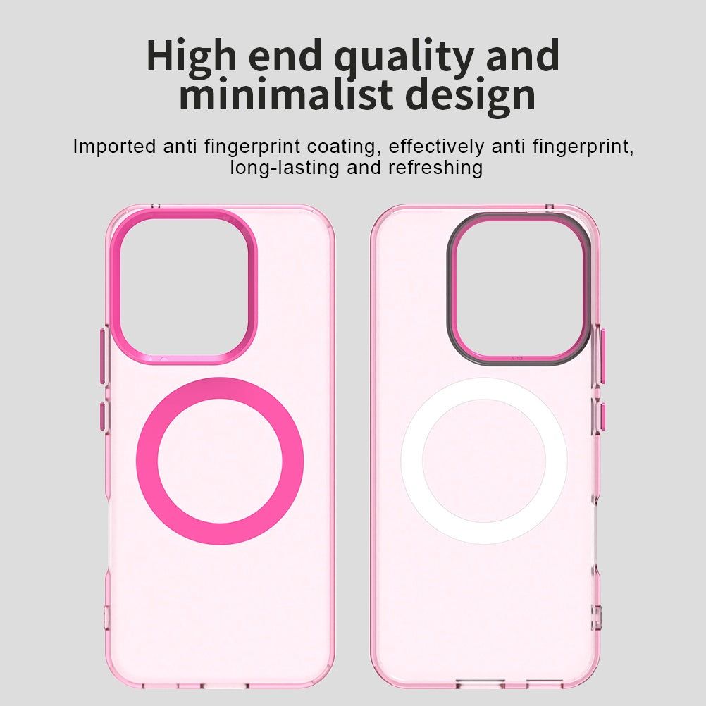 Custodia MagSafe per Honor 400 Lite, Techsuit, CandyCase, Rosa