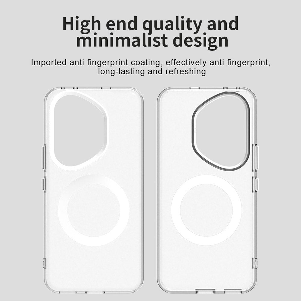 Custodia MagSafe per Honor 400 Pro, Techsuit, CandyCase, Bianca