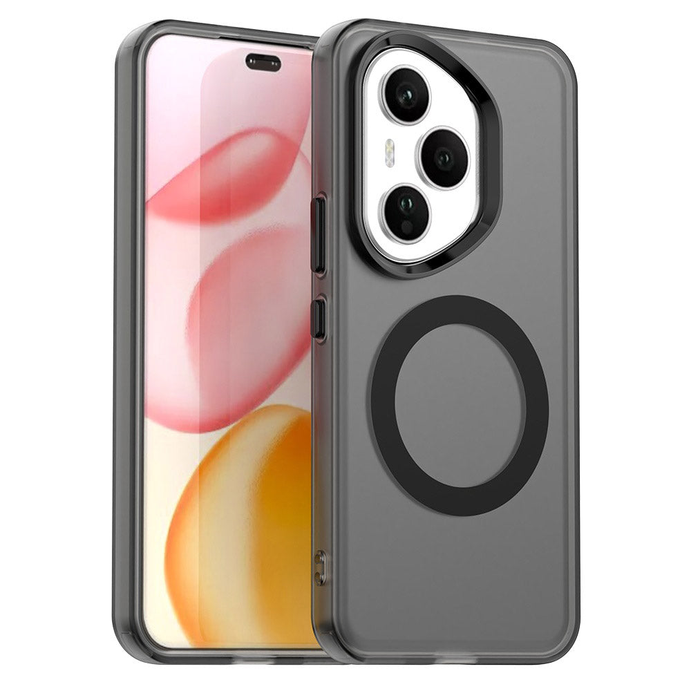 Custodia MagSafe per Honor 400 Pro, Techsuit, CandyCase, Nera