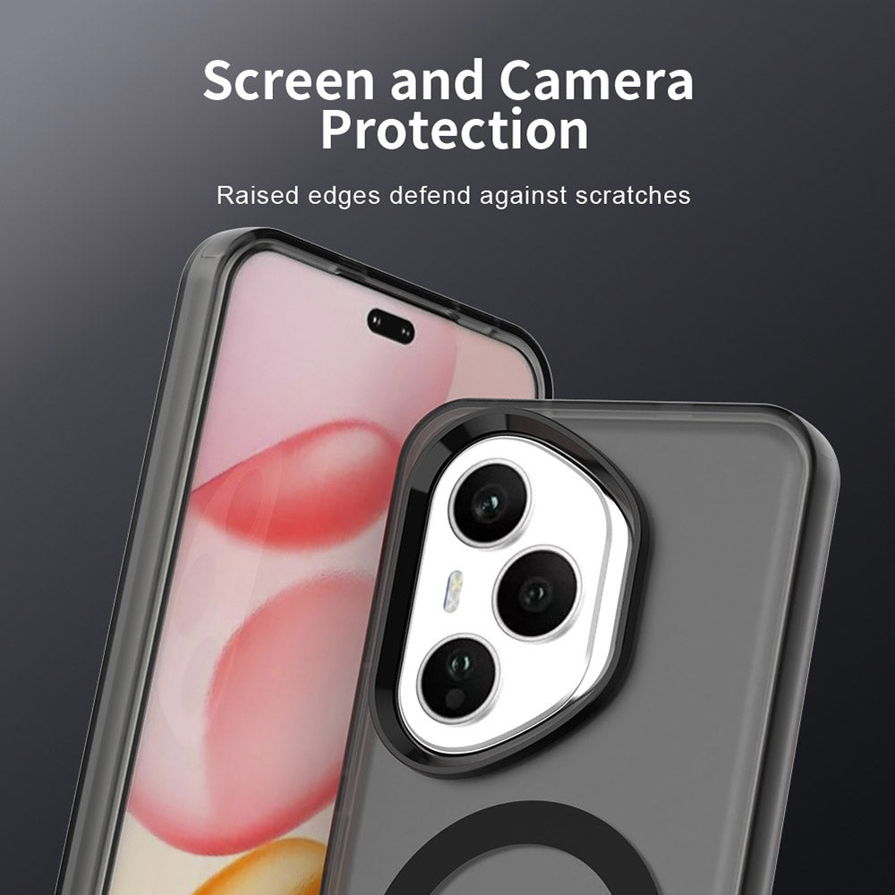 Custodia MagSafe per Honor 400 Pro, Techsuit, CandyCase, Nera