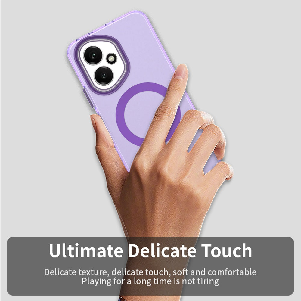 Custodia MagSafe per Honor 400, Techsuit, CandyCase, Viola
