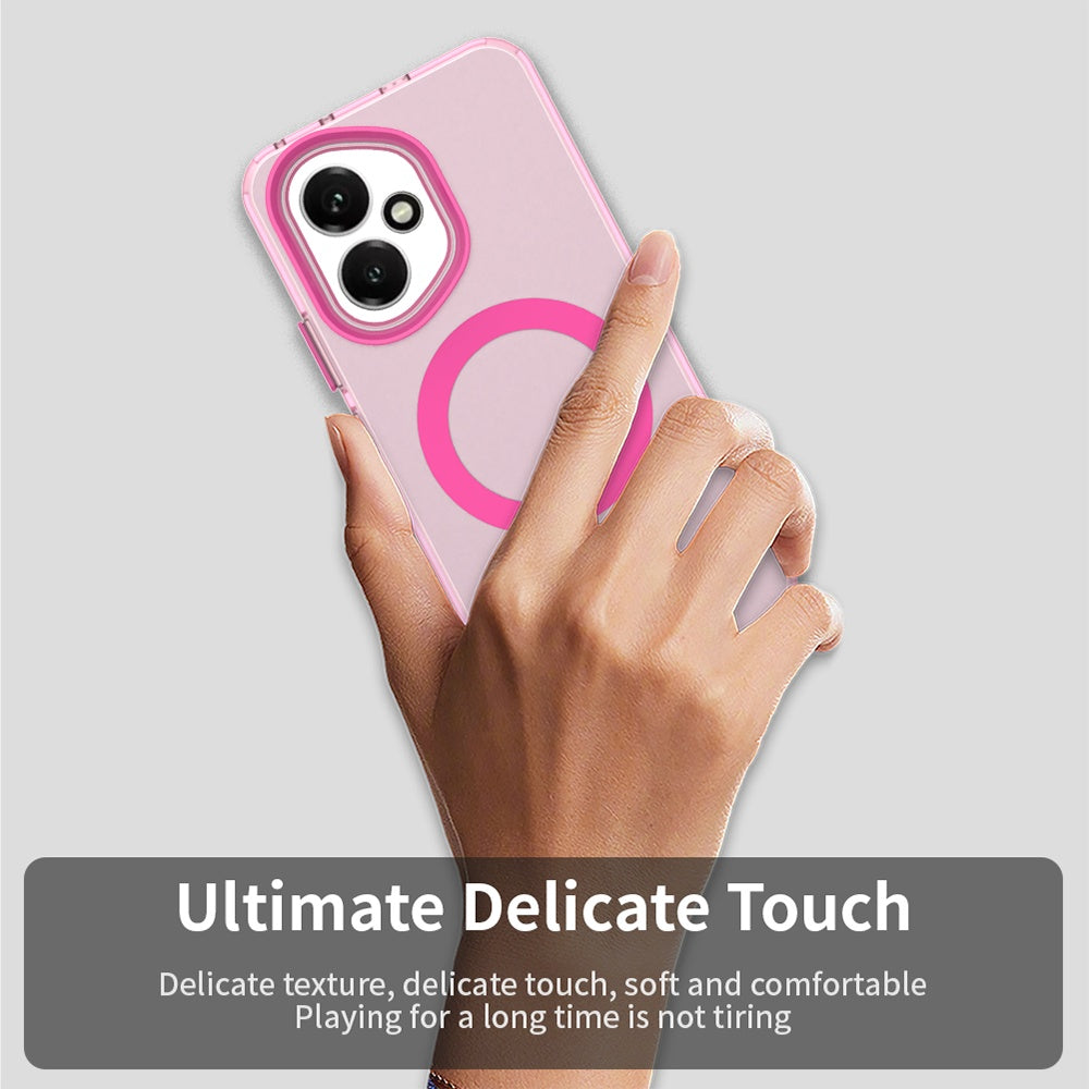 Custodia MagSafe per Honor 400, Techsuit, CandyCase, Rosa