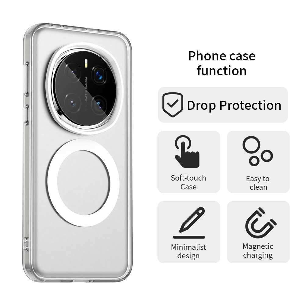 Custodia MagSafe per Honor Magic7 Pro, Techsuit, CandyCase, Bianca