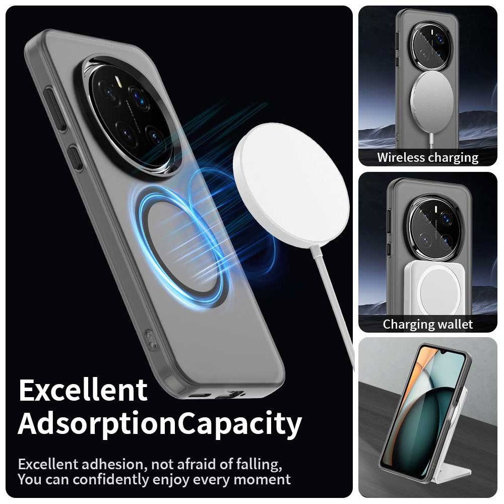 Custodia MagSafe per Honor Magic7 Pro, Techsuit, CandyCase, Nera