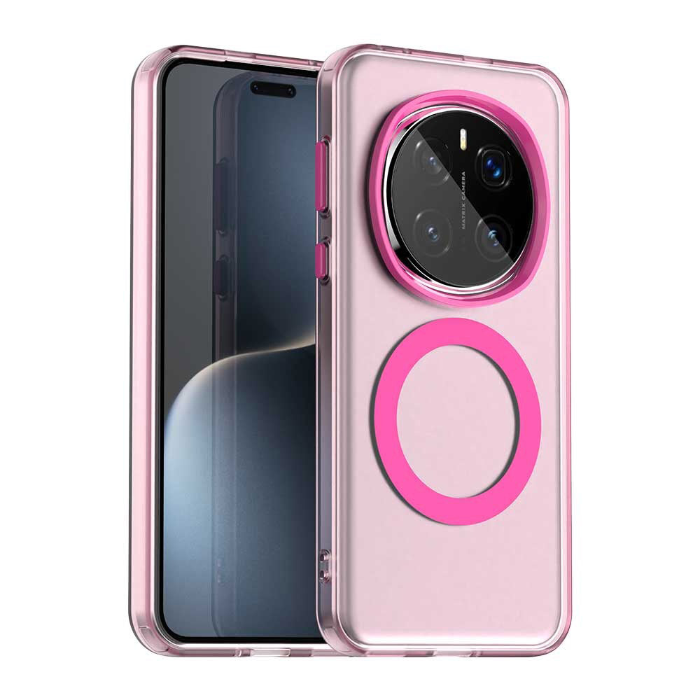 Custodia MagSafe per Honor Magic7 Pro, Techsuit, CandyCase, Rosa