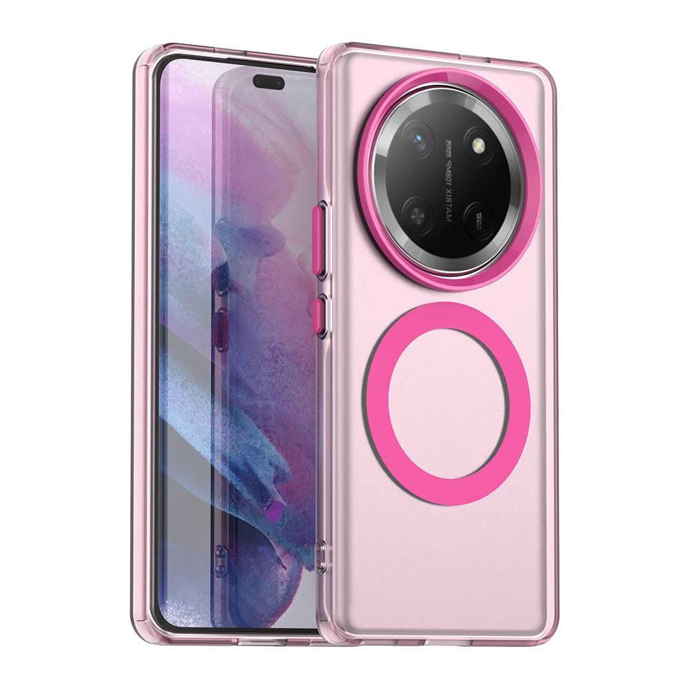Custodia MagSafe per Honor X9c / Magic7 Lite, Techsuit, CandyCase, Rosa