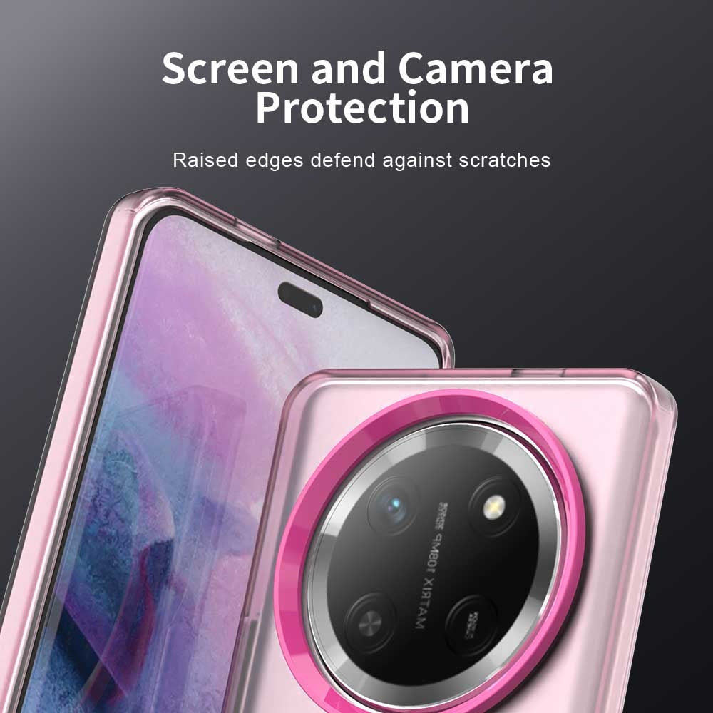 Custodia MagSafe per Honor X9c / Magic7 Lite, Techsuit, CandyCase, Rosa