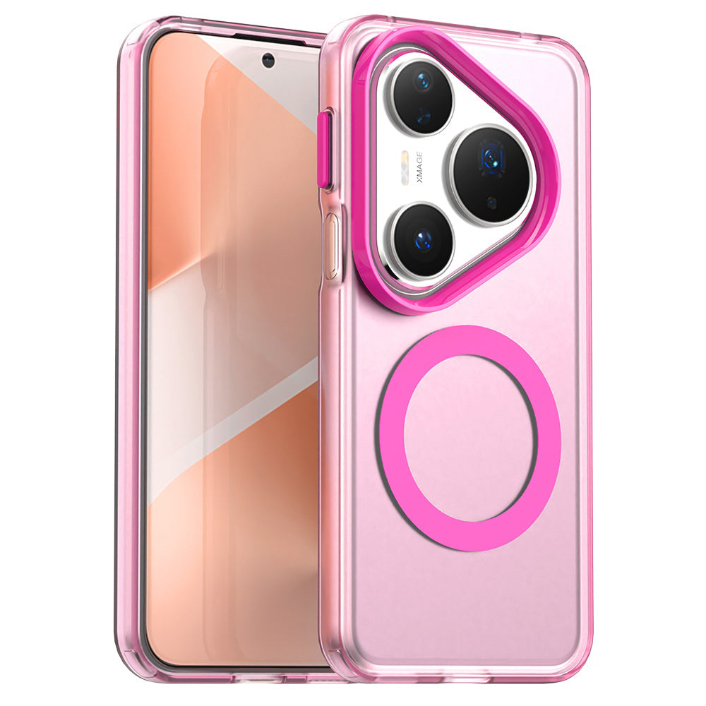 Custodia MagSafe per Huawei Pura 80 Pro, Techsuit, CandyCase, Rosa