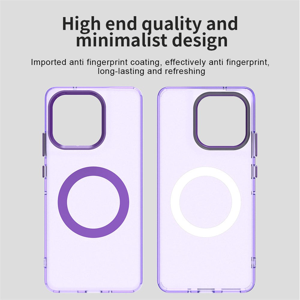 Custodia MagSafe per Motorola Moto G86, Techsuit, CandyCase, Viola