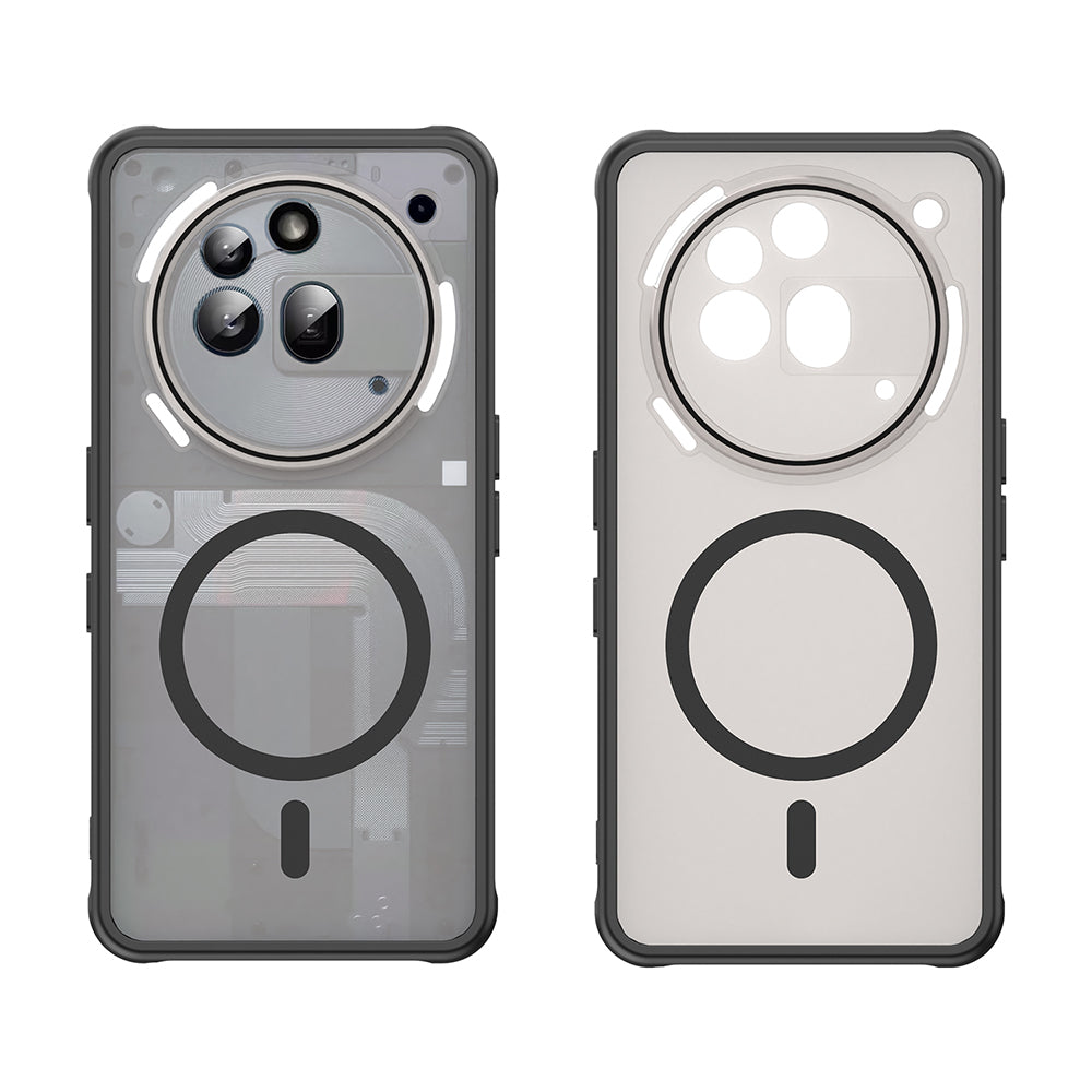 Custodia MagSafe per Nothing Phone (3a) Pro, Techsuit, HaloFrost II, Nera