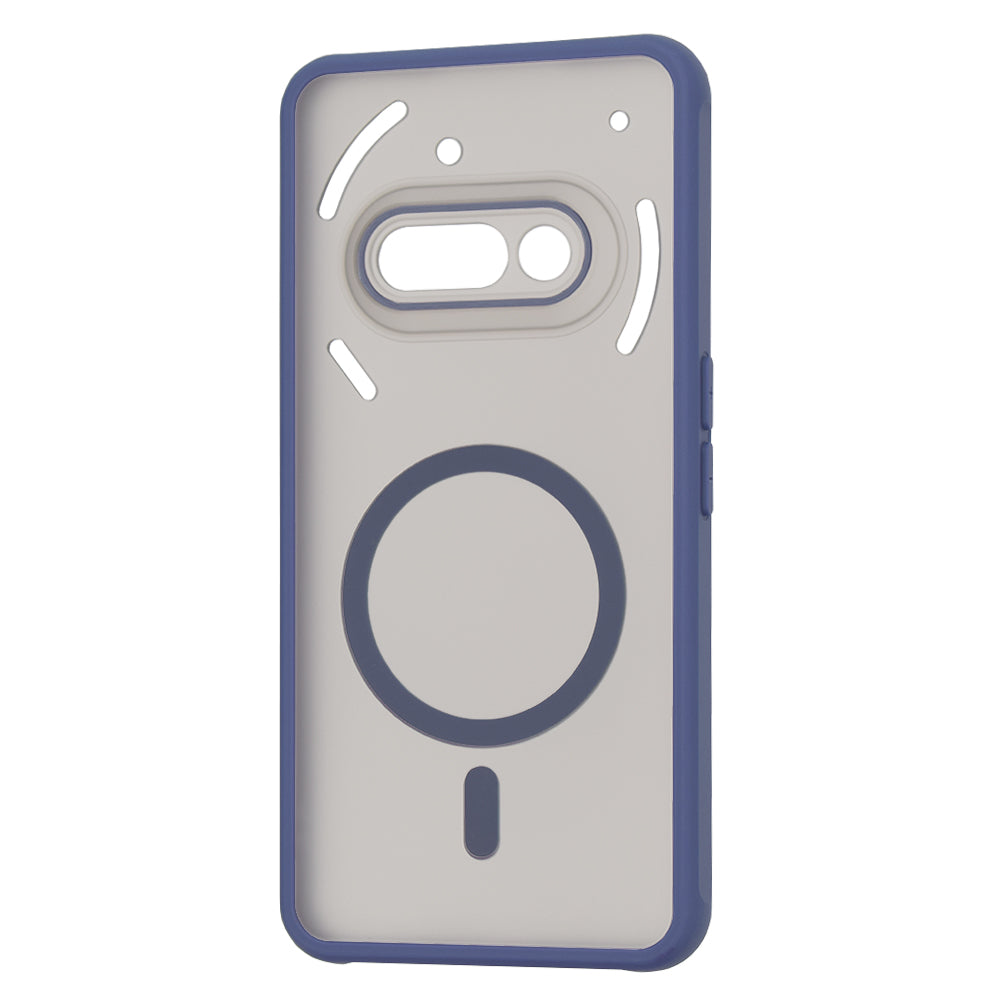Custodia MagSafe per Nothing Phone (3a), Techsuit, HaloFrost, Blu Navy