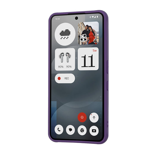 Custodia MagSafe per Nothing Phone (3a), Techsuit, HaloFrost, Viola Scuro