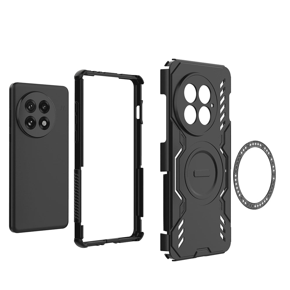 Custodia MagSafe per OnePlus 13, Techsuit, ArmorMag, Blu