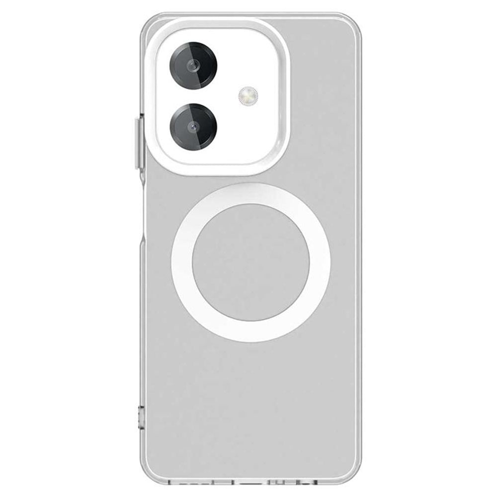Custodia MagSafe per Oppo A3 4G / A3 5G, Techsuit, CandyCase, Bianca