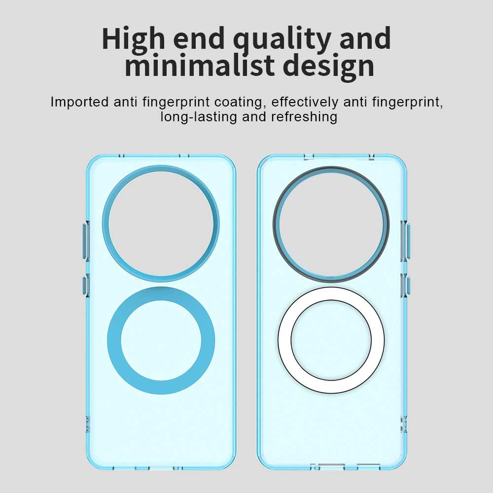 Custodia MagSafe per Oppo Reno12 FS 5G / Reno12 FS 4G / Reno12 F 4G / Reno12 F, Techsuit, CandyCase, Blu