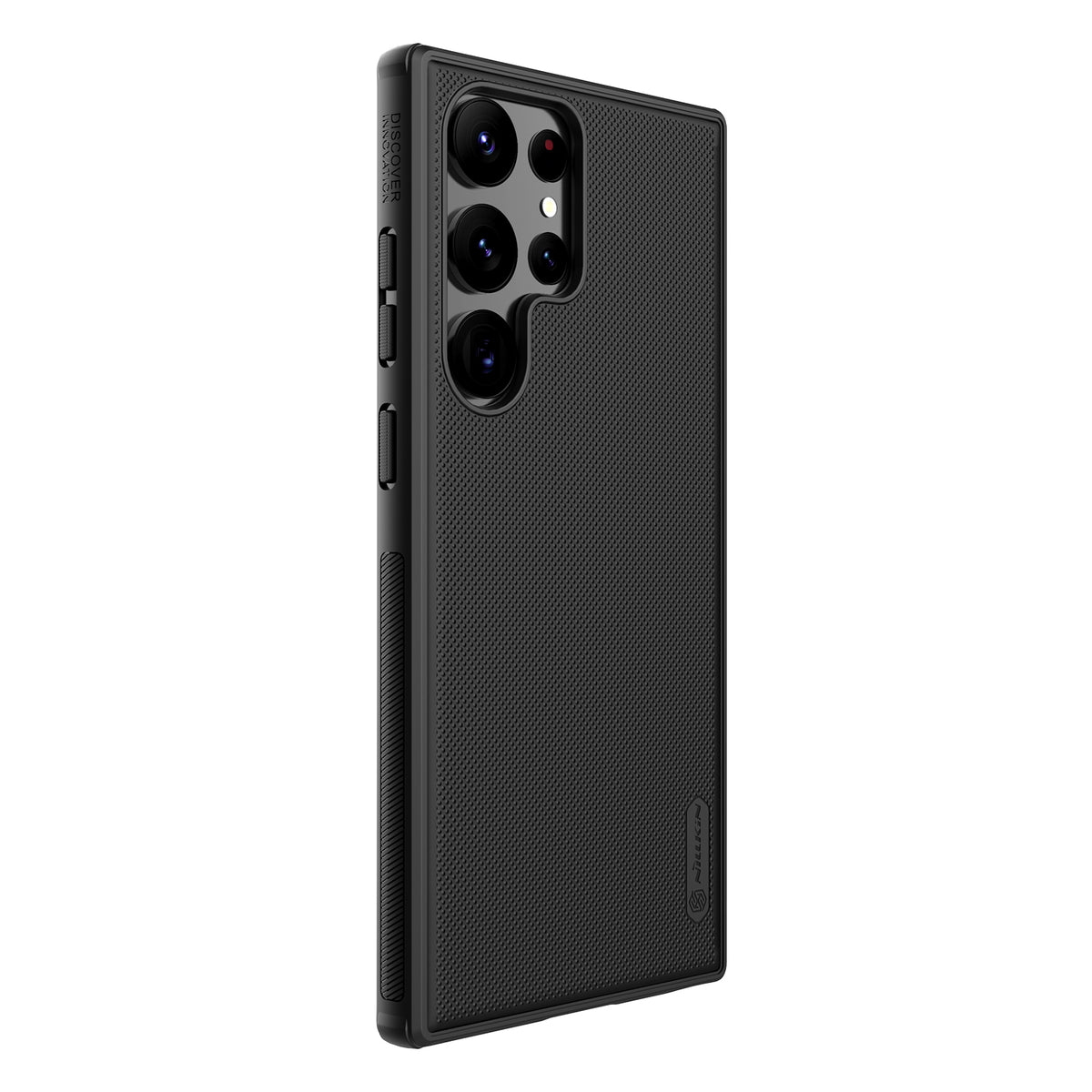Custodia MagSafe per Samsung Galaxy S23 Ultra S918, Nillkin, Super Frosted Shield Pro, Nero