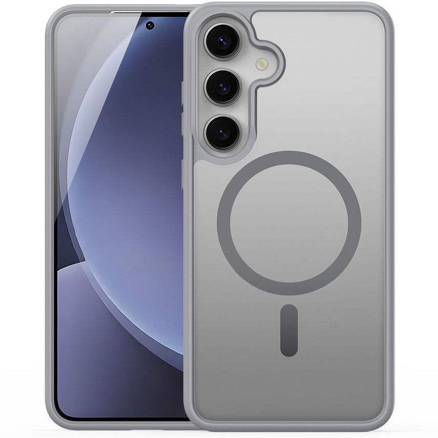 Custodia MagSafe per Samsung Galaxy S25+ S936, DUX DUCIS, Yind, Grigio