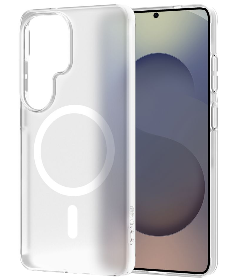 Custodia MagSafe per Samsung Galaxy S26 Ultra S948, Tech-Protect, MagSlim, Opaca Trasparente