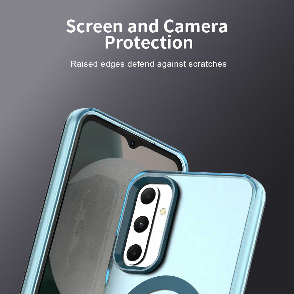 Custodia MagSafe per Samsung Galaxy A05s A057, Techsuit, CandyCase, Blu