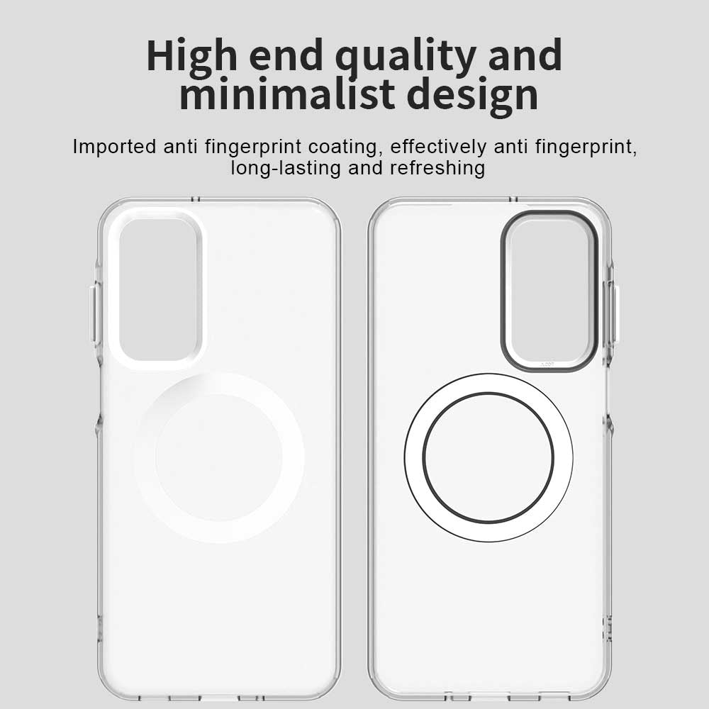 Custodia MagSafe per Samsung Galaxy A16 5G A166 / A16 4G A165, Techsuit, CandyCase, Bianca