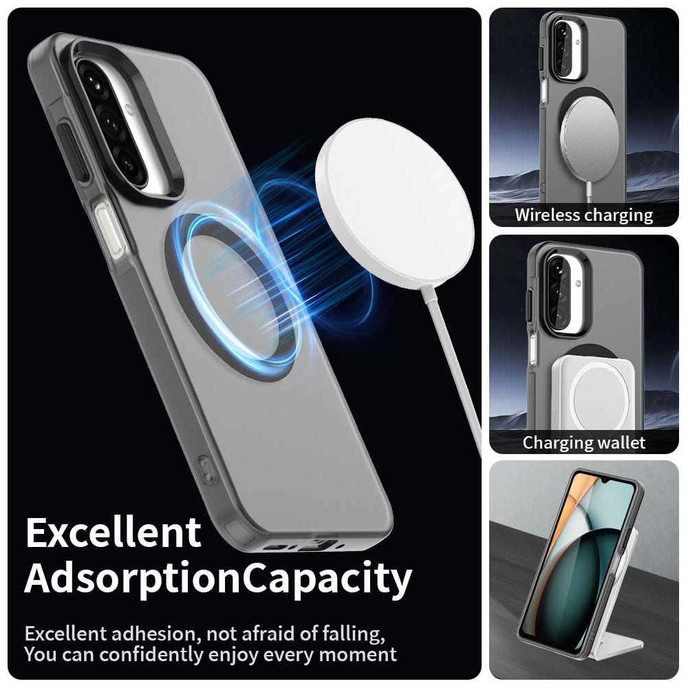Custodia MagSafe per Samsung Galaxy A17 5G, Techsuit, CandyCase, Nera