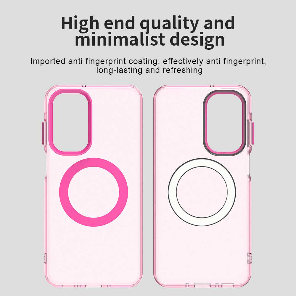Custodia MagSafe per Samsung Galaxy A26 A266, Techsuit, CandyCase, Rosa