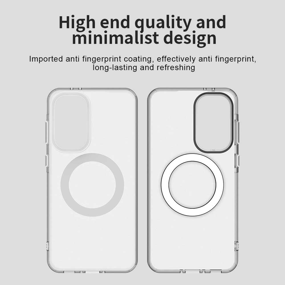 Custodia MagSafe per Samsung Galaxy A36 A366, Techsuit, CandyCase, Bianca
